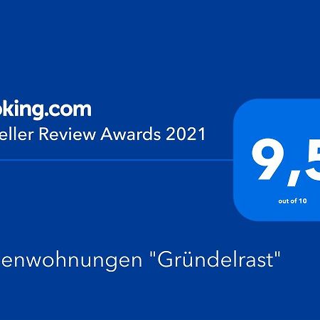 Ferienwohnungen "Gruendelrast" Prossen Bagian luar foto